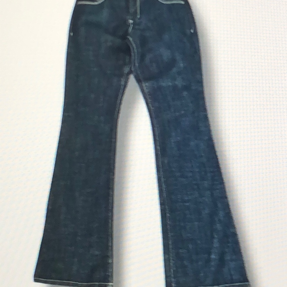Old Navy Jeans Women's Size 10R Dark Blue The Dreamer Bootcut Mid-Rise S…